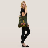Wijn om te gaan Cute Classic Art Canvas tas (Op model)