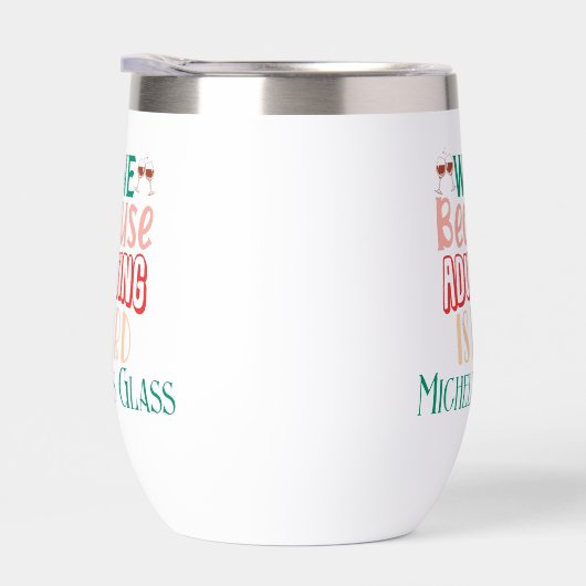 Wijn omdat volwassen is hard gepersonaliseerd (Rechts)