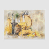  wijn | Ontkoppeling van witte en rode tonnen Tissuepapier (Voorkant)