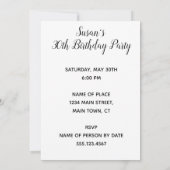 Wijn over 30e verjaardag Grappig Uitnodigen Kaart (Achterkant)