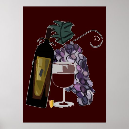 Wijn Poster (Voorkant)