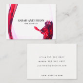 Wijn Pour Visitekaartje (Voorkant / Achterkant)