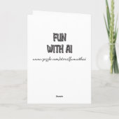 Wijn roept en ik moet gaan | DRINK HUMOR Kaart (Achterkant)