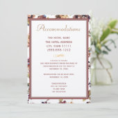 Wijn-Roos-weddenschapskaart Kaart (Staand voorkant)