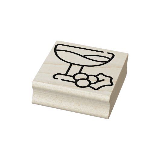 wijn 	rubberstempel (Stempel)