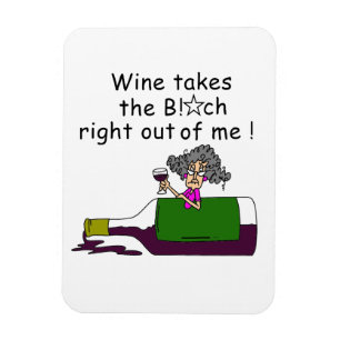 Wijn smelt me magneet