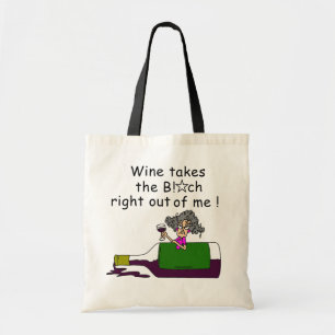 Wijn smelt me tote bag