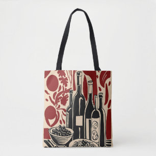 Wijn tas vintage