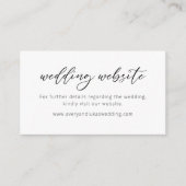 Wijn Thema Waterverf Bruiloft Website Kaart (Voorkant)