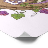 Wijn Tijd Poster (Hoek)