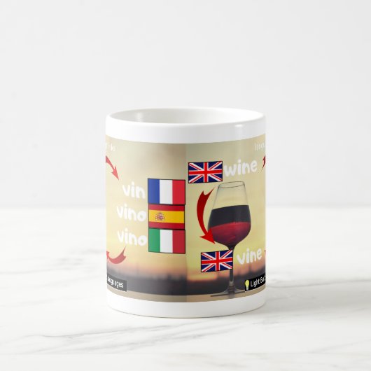 Wijn-vin-vino Koffiemok (Center)