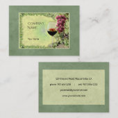 Wijn Visitekaartje (Voorkant / Achterkant)