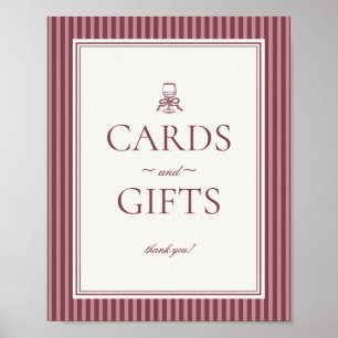 Wijn Wijngaard Club Old Money Kaarten en Cadeaus B Poster