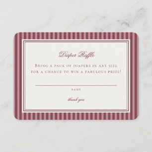 Wijn Wijngaard Club Oude Rijkdom Luier Raffle Inze Informatiekaartje