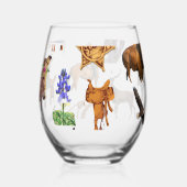 Wijn Wijnglas Zonder Voet (Achterkant)