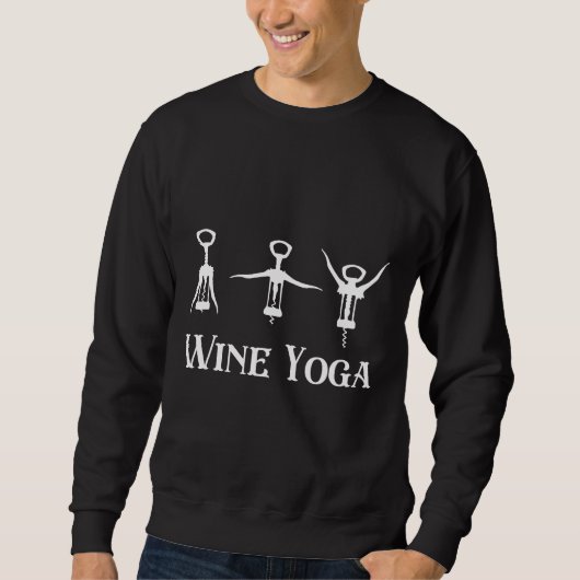 Wijn Yoga Trui (Voorkant)