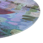 Wijnafdrukken Digitale Art Cutting Board Snijplank (Hoek)