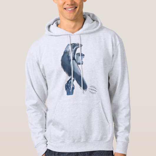 Wijnbar Crow Hoodie (Voorkant)