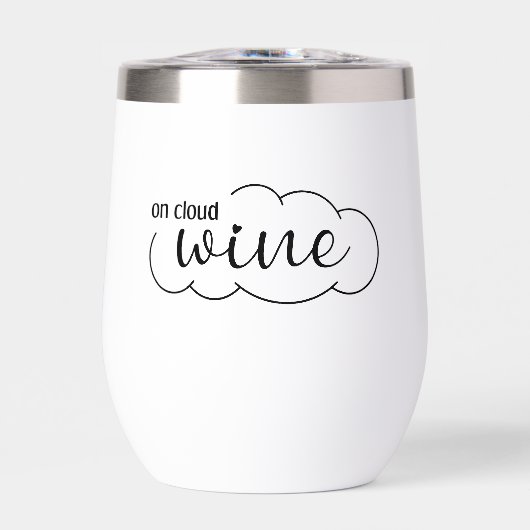 Wijnbeker in de cloud (Voorkant)