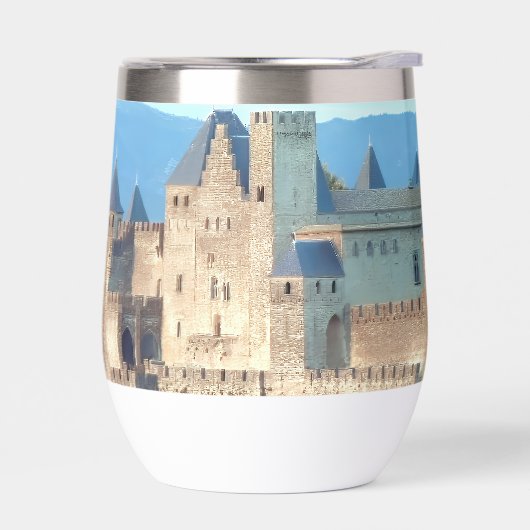 Wijnbeker, veldfles (Links)