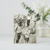 Wijnbereiding Wijnoogst Briefkaart (Staand voorkant)