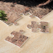 Wijnbergen uitzicht. Stellenbosch Legpuzzel (Zijkant)