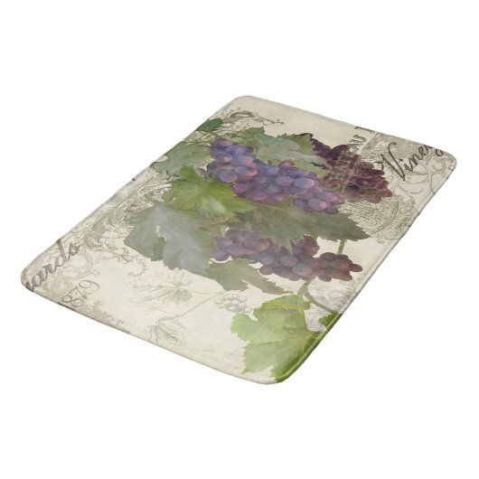  wijnbouw Pinot Noir Wine Grapes Fine Art Badmat (Gekanteld)