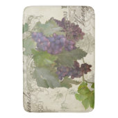 wijnbouw Pinot Noir Wine Grapes Fine Art Badmat (Voorkant Verticaal)