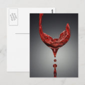 wijnbriefkaart briefkaart (Voorkant / Achterkant)