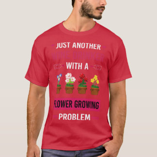 Wijndrinker Bloem Groeiende Bloemen Tuinieren T-shirt
