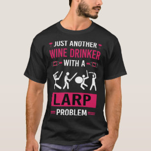 Wijndrinker Larp Larping RPG Rollenspel T-shirt