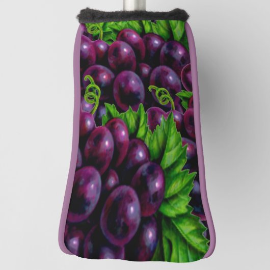 Wijndruiven Golfheadcover (Draai 90)