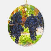 Wijndruiven Keramisch Ornament (Links)