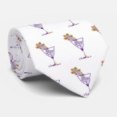 Wijndruiven — Stropdas (Opgerold)