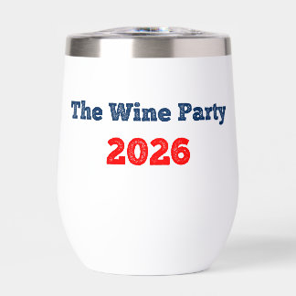 Wijnfeest 2026 Grappige Verkiezing Wijn Tumbler