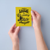 WIJNFEEST FLYER (Hand)