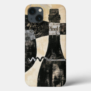 Wijnfles en Glas iPhone 13 Hoesje