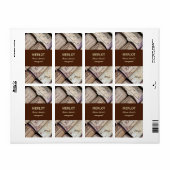 Wijnfles kurken flesetiket etiket (Full Sheet)