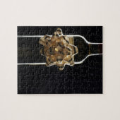 Wijnfles met boeg legpuzzel (Horizontaal)