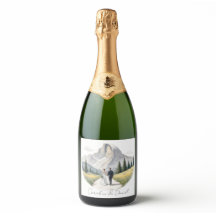 Wijnflesetiketten, Yosemite National Park sticker