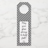 Wijnflesje - Aangepaste Labels (Voorkant)