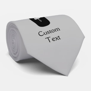 Wijnflesje met ringen en schroefdraad stropdas