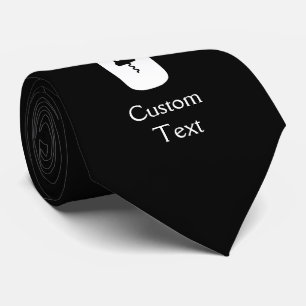 Wijnflesje met ringen en schroefdraad stropdas