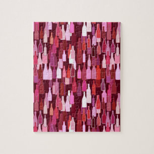 Wijnflesjes, pruimen, kruidenflesjes legpuzzel