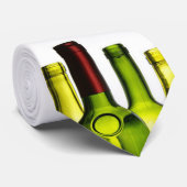 Wijnflessen Stropdas (Opgerold)