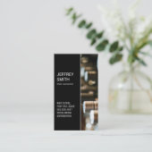 Wijnflessen | wijnmanager visitekaartje (Staand voorkant)