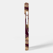 Wijngaard op houtovaal Case-Mate iPhone case (Achterkant / Links)