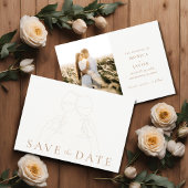 Wijngaard Outdoor Wedding Foto Save the Date