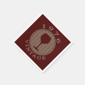  wijngaard van 1976 servet (Hoek)