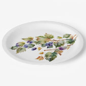 Wijngaard Wijngaard Druivenrank Papieren Bordje (Gekanteld)